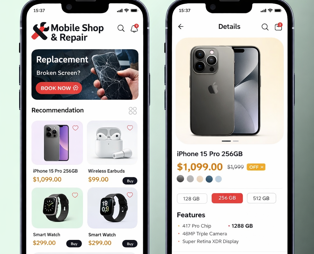Mobile Shop Demo